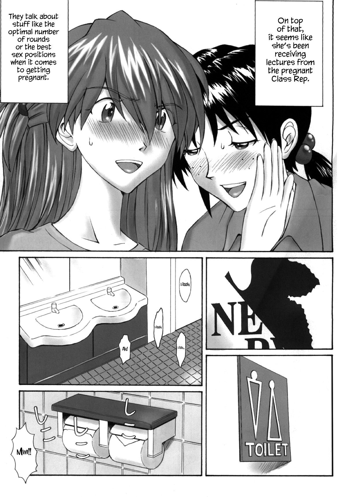 Hentai Manga Comic-The Ikari Household Melancholy-Read-6